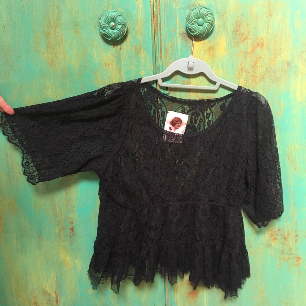 Black Lace shirt
